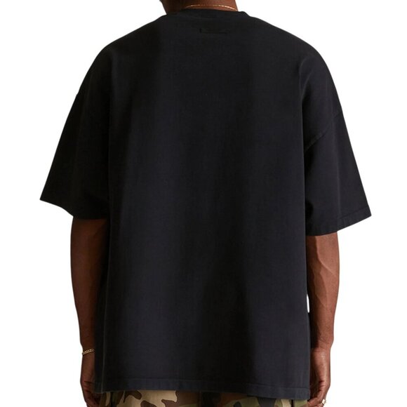 NWT FEAR OF GOD ESSENTIALS BLACK HEAVY T-SHIRT - Picture 4 of 8